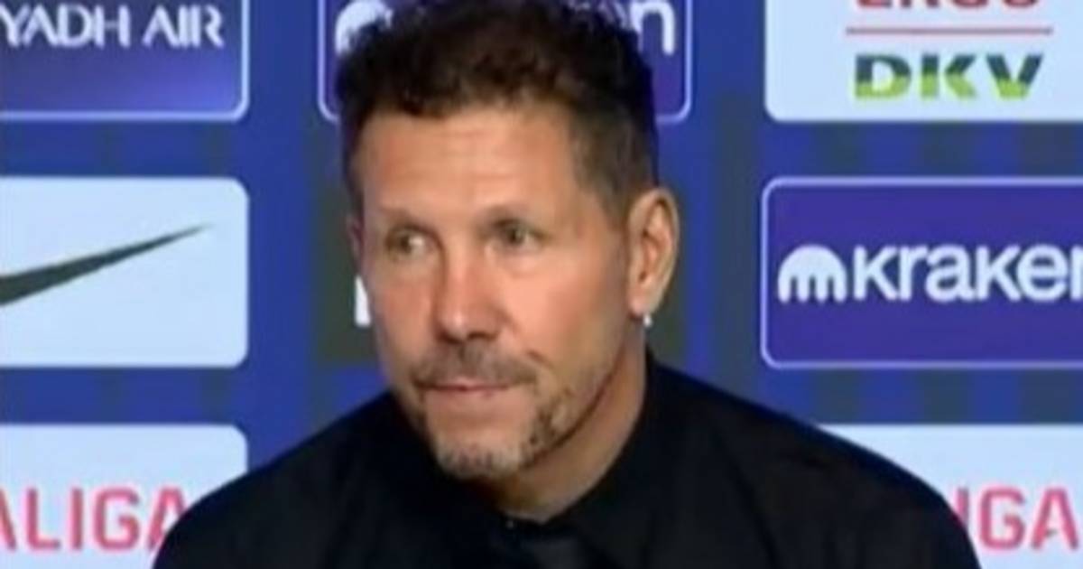 VIDEO.- Simeone habló de los insultos a Julián Álvarez y levantó polvareda