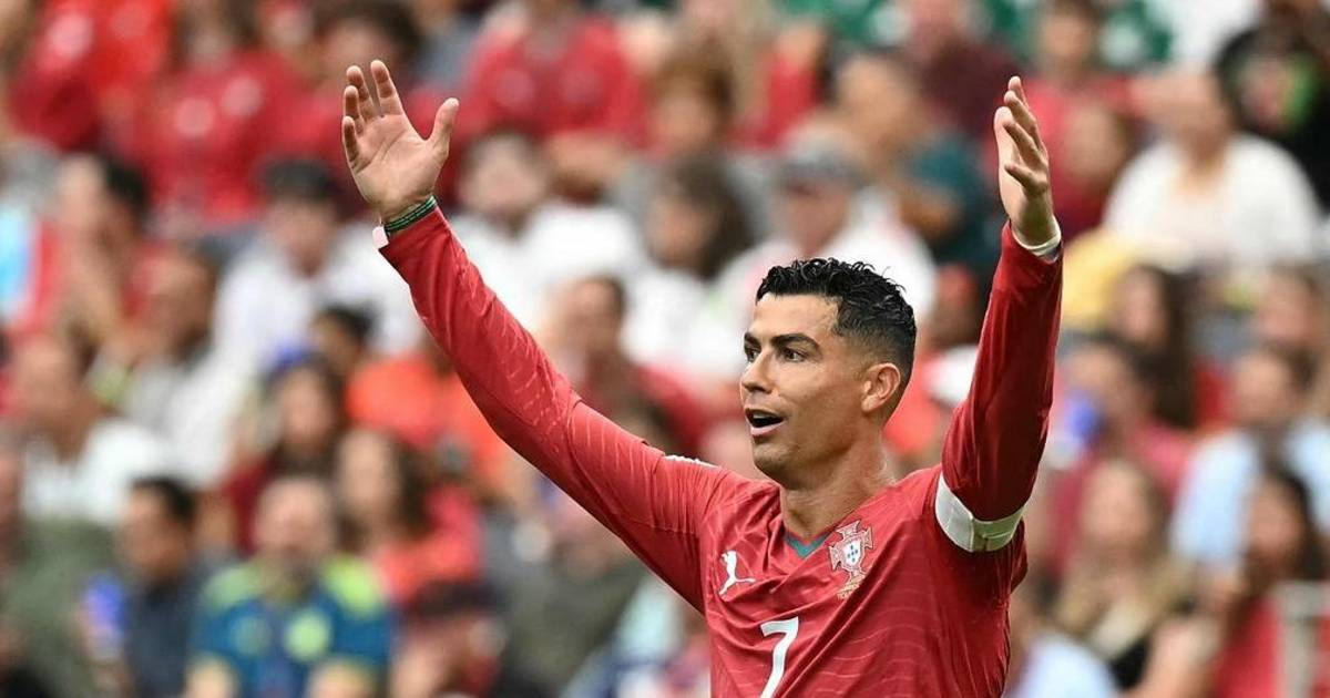 CR7 entró en el segundo tiempo, convirtió un gol y llegó a los 977 gritos
