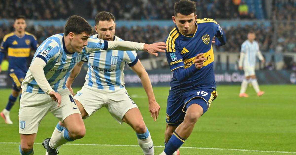 Racing y Boca se repartieron puntos
