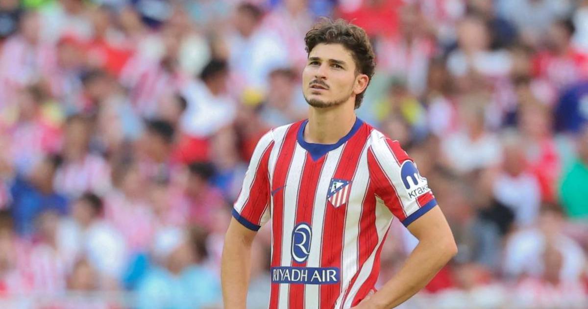 Álvarez no saludó a los hinchas del Aleti