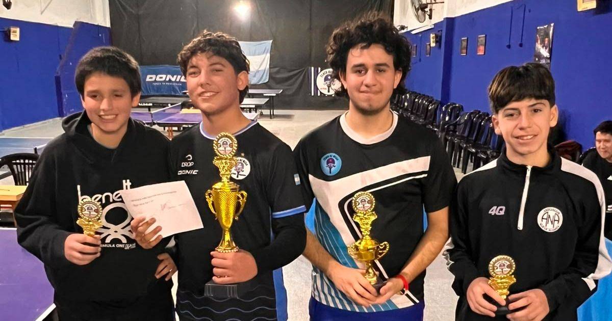 Tenis de mesa en el Club Libertad de La Plata