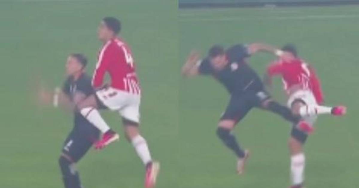 El gol anulado que despertó la bronca Pincha