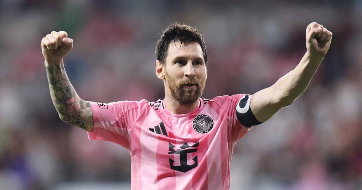 Póker de Messi en una noche memorable