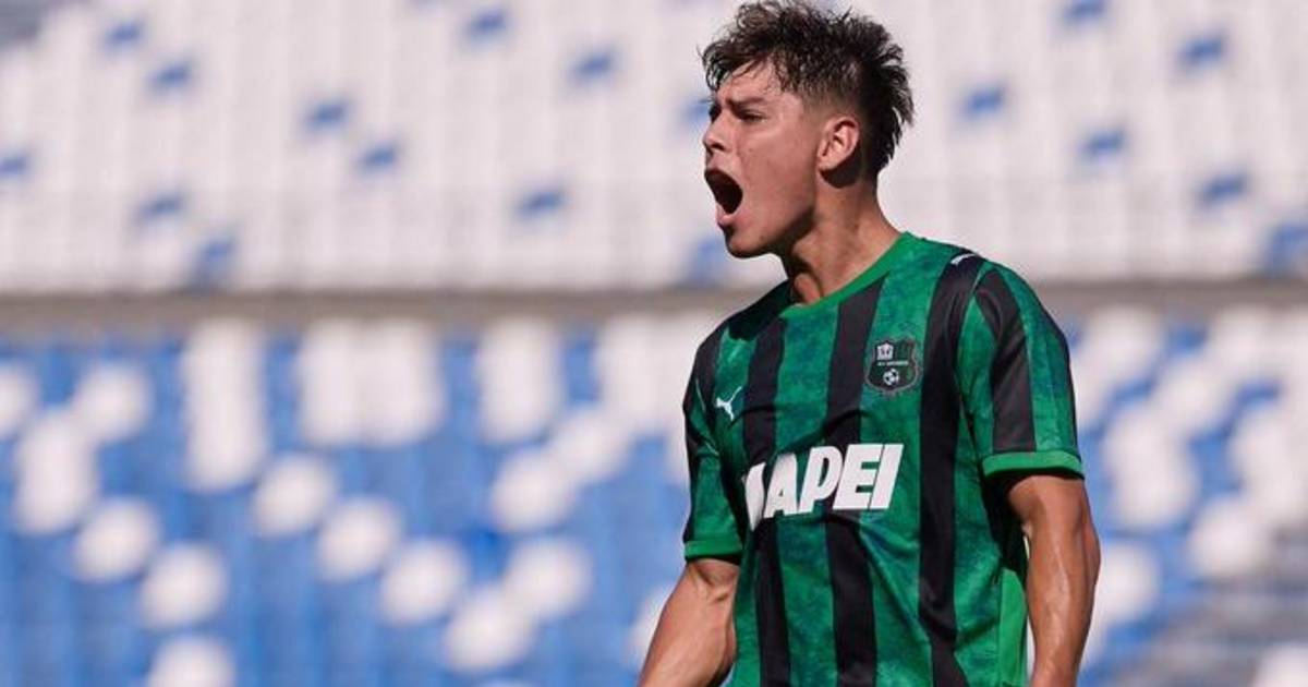 Benja Domínguez marcó su primer gol en Sassuolo
