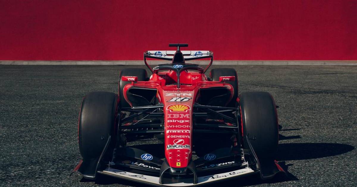 Ferrari presenta en Monza, el auto con la decoración alusiva a Schumacher
