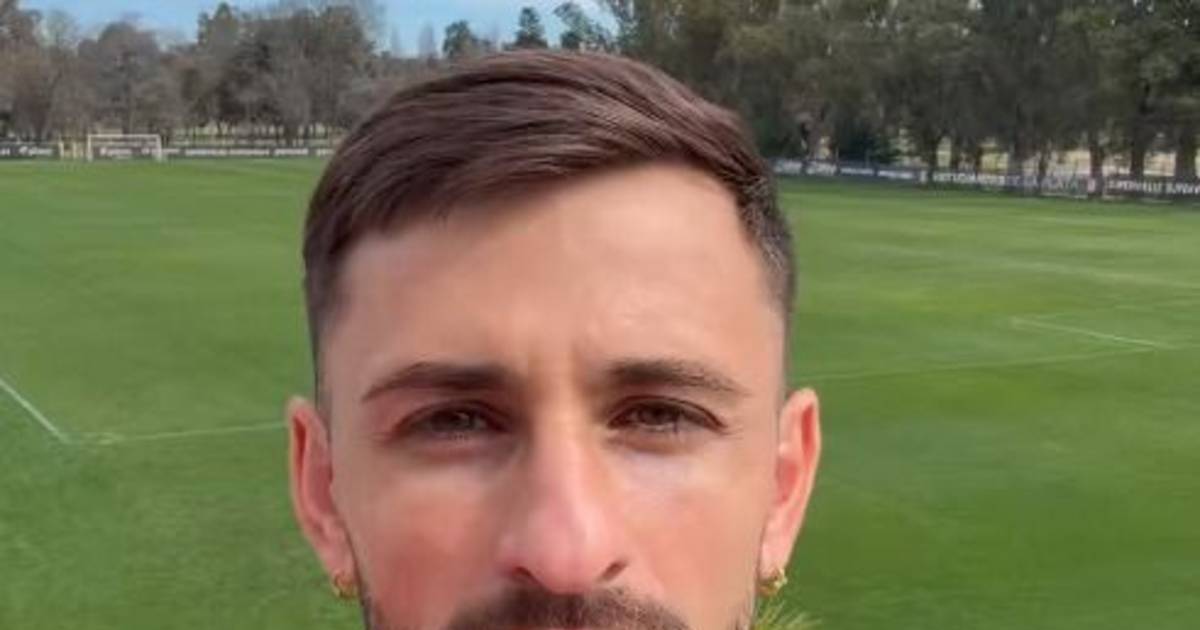 Jalil Elías se entrenó por primera vez en Estudiantes y dejó un mensaje a los hinchas