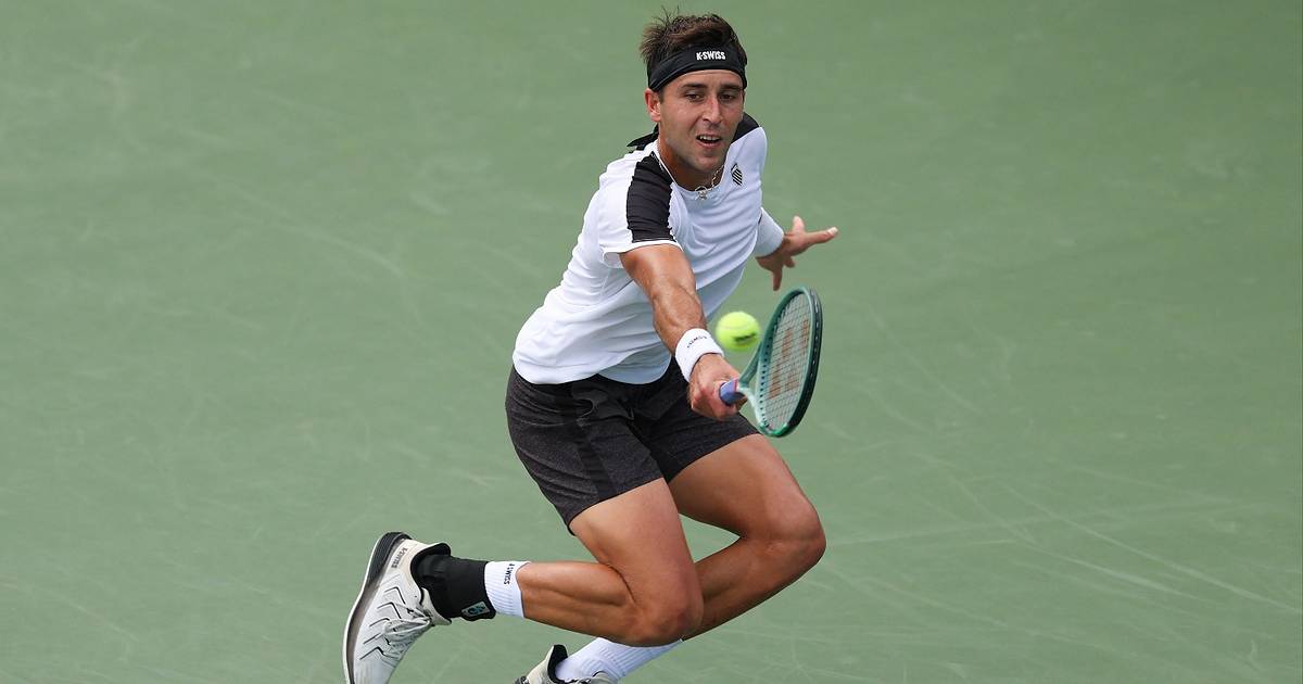 El platense Tomás Etcheverry quedó eliminado en octavos de final del US Open