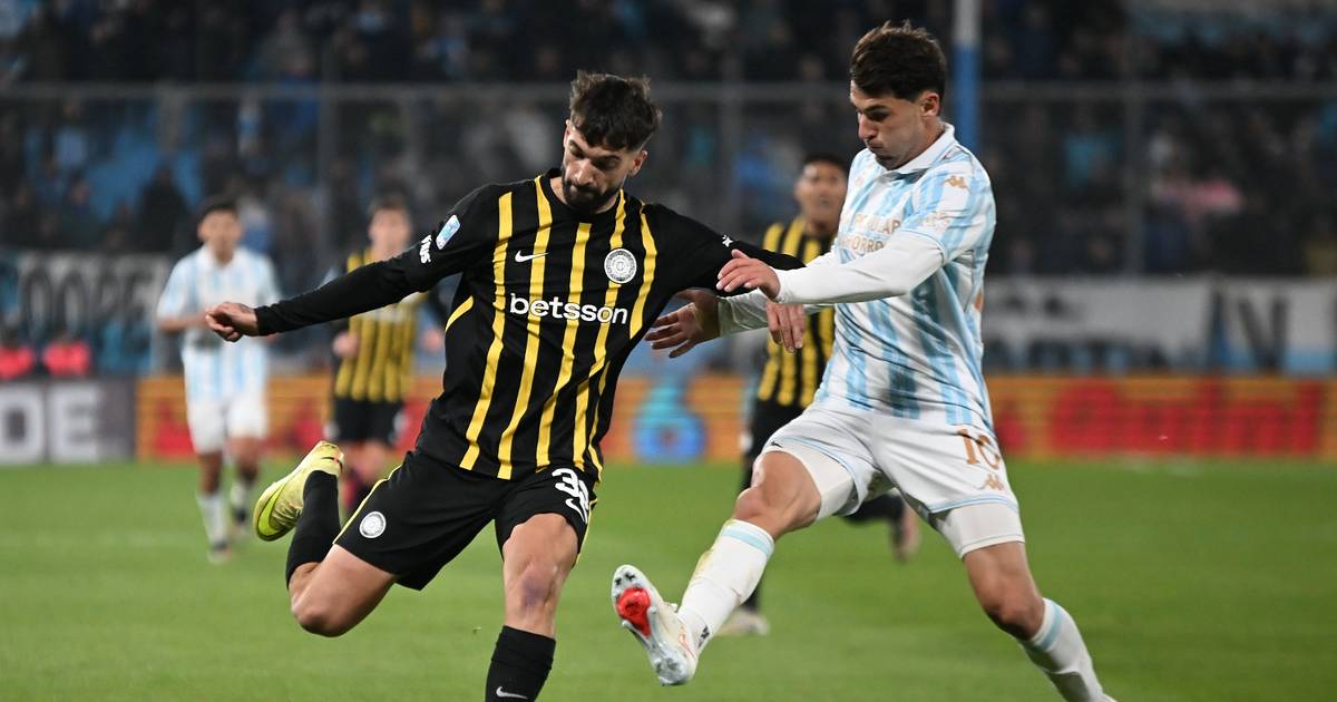 Racing perdió de local en el descuento: en llamas
