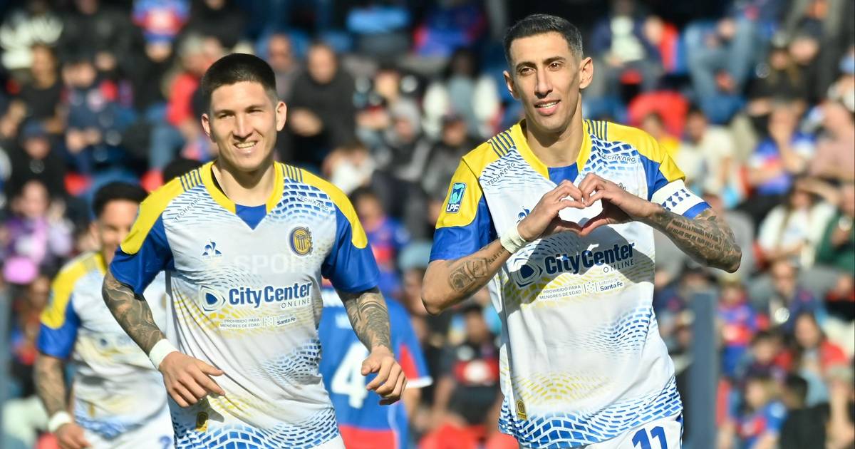 Con un penal de Di María ganó Rosario Central