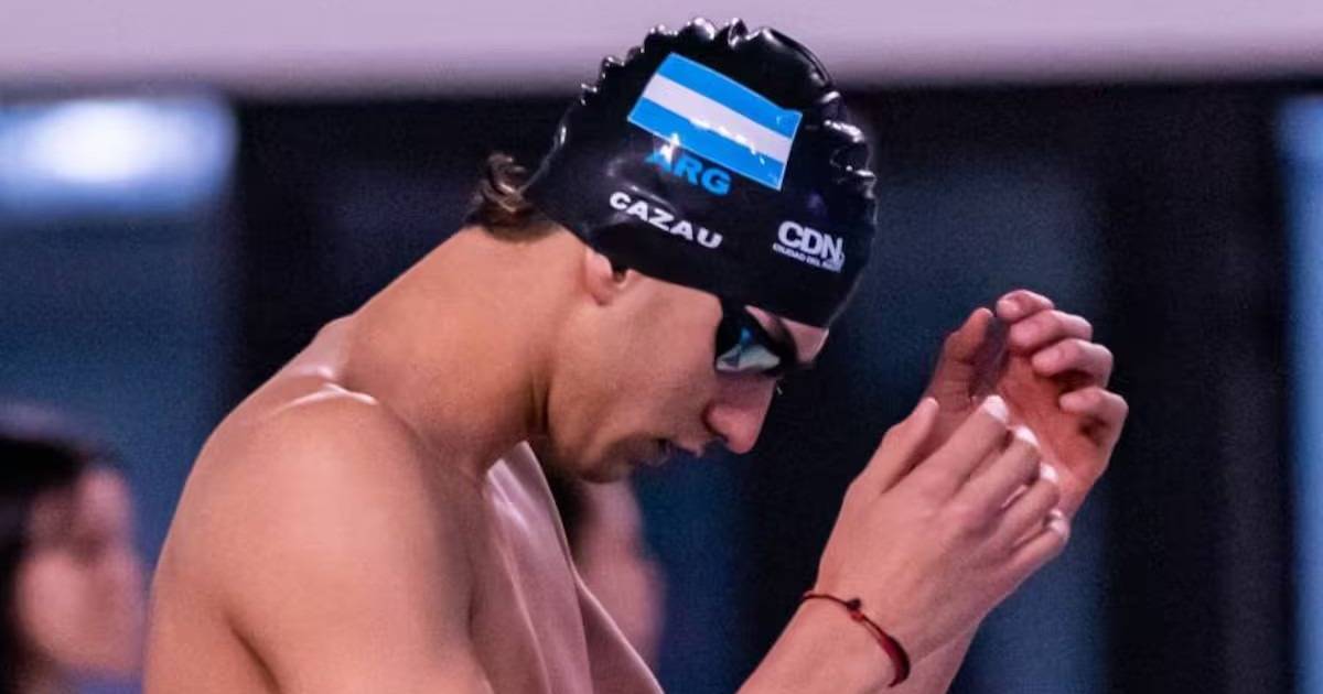 Juegos Suramericanos: el platense Ulises Cazau obtuvo la medalla de bronce en los 50…