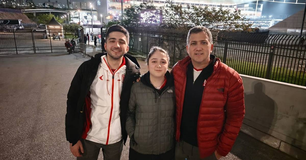 EL DIA en Brasil | Fotos y video: los hinchas de Estudiantes en la previa ante Corinthians