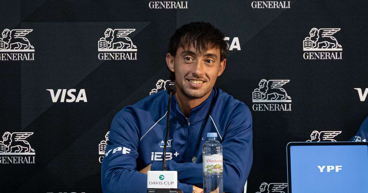 El platense Tirante palpitó la serie de Copa Davis ante Turquía: “Estoy listo por si me…