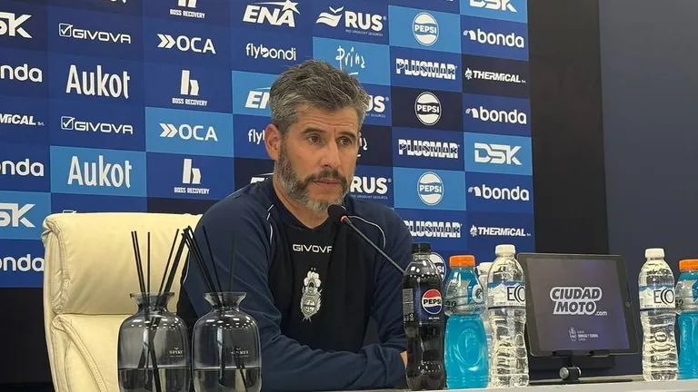 Pereyra habló en conferencia tras el empate de Gimnasia: Hoy perdimos dos puntos