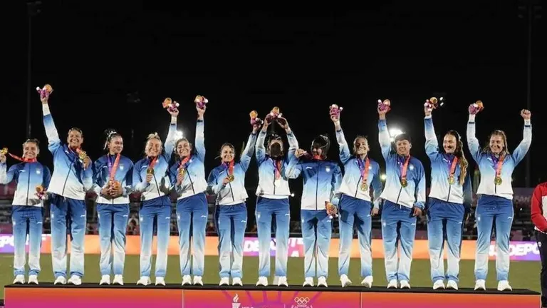Taladrid aportó oro con Las Yaguaretés, en los Juegos Suramericanos