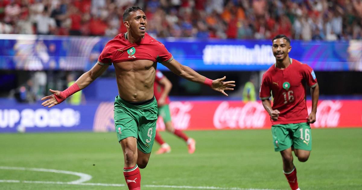 Marruecos le ganó 4 a 2 Haití y clasificó a los 16avos en el segundo lugar del Grupo C