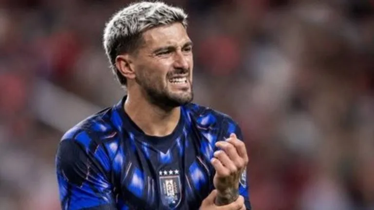 De Arrascaeta se lesionó con Uruguay y es baja en el Fla