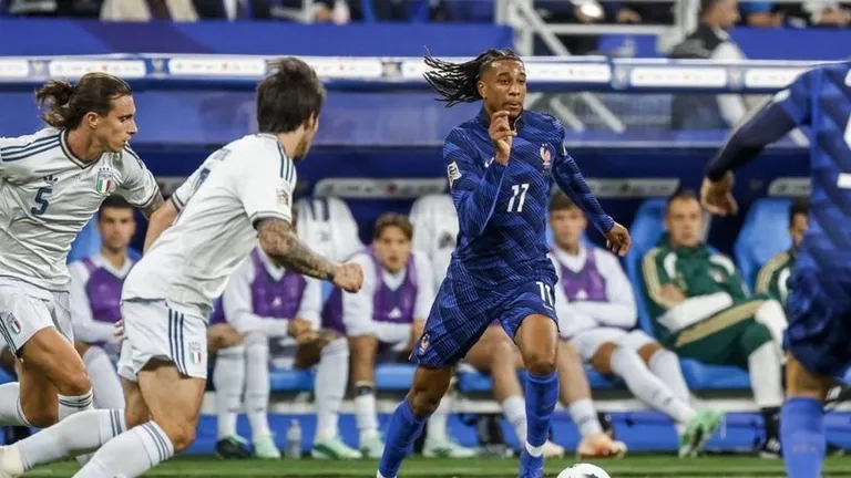 Empate de alto voltaje entre Francia e Italia