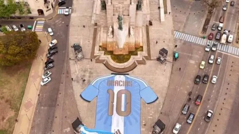 El impactante y emotivo homenaje en Rosario