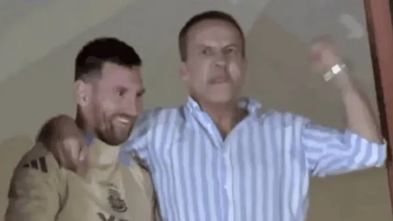 El periodista más fanático de Messi estuvo en la despedida y fue lapidario con Cristiano…