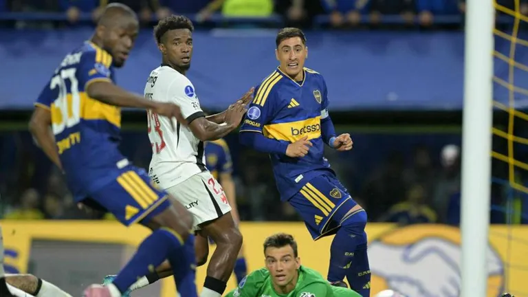 Boca: no tuvo la mejor noche y Vasco lo sorprendió
