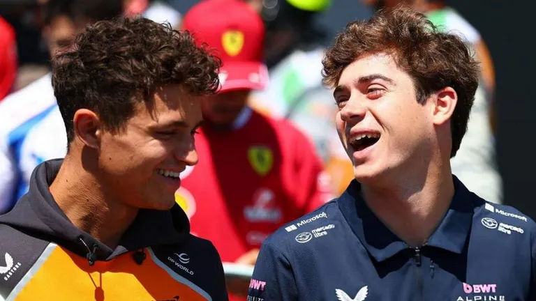 Colapinto: otra capítulo del idilio con Lando Norris