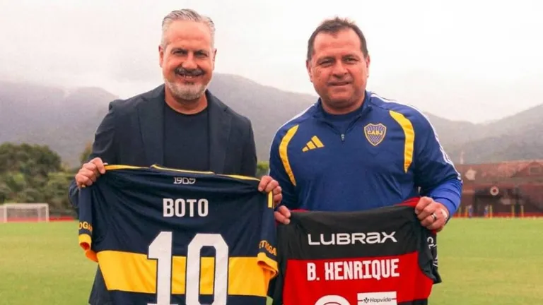 Gesto de camaradería del Flamengo para con Boca previo a la revancha