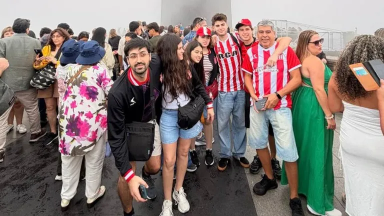 FOTOS | Los hinchas de Estudiantes comienzan a copar Río de Janeiro a la espera del…