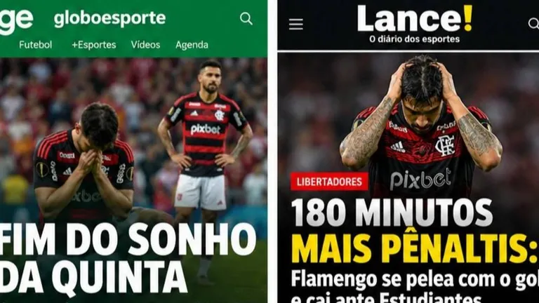 La prensa de Brasil elogió a Estudiantes y fue durísima con Flamengo: "Papelón&a…