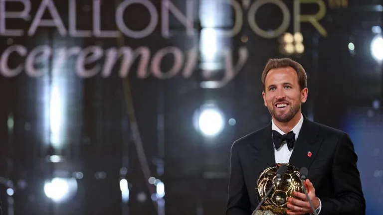 El Balón de Oro fue para el inglés Harry Kane