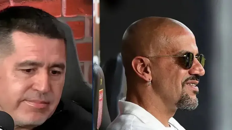 Riquelme le apuntó a Verón: "Es más fácil culpar al árbitro"