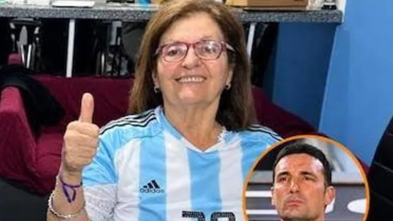 AFA dispuso un homenaje por la madre de Scaloni