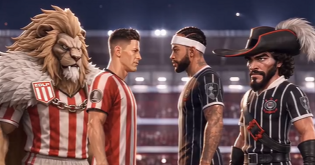 El video animado de la Conmebol en la previa de Estudiantes vs Corinthians