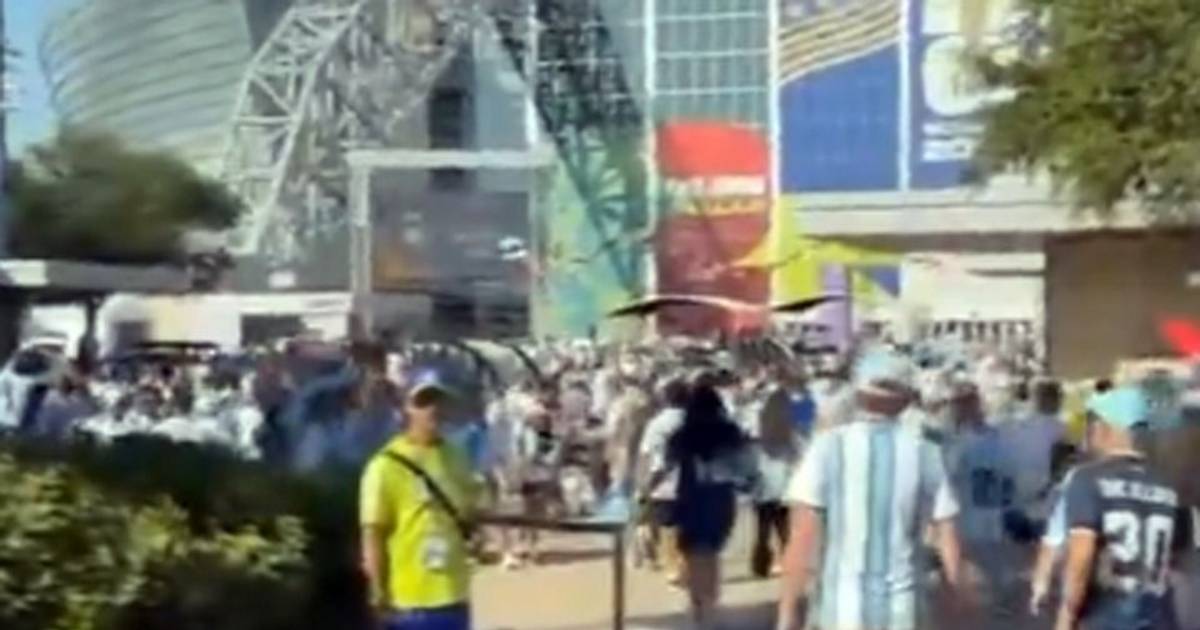 EL DIA en Dallas | En la previa, la convivencia entre hinchas argentinos y jordanos