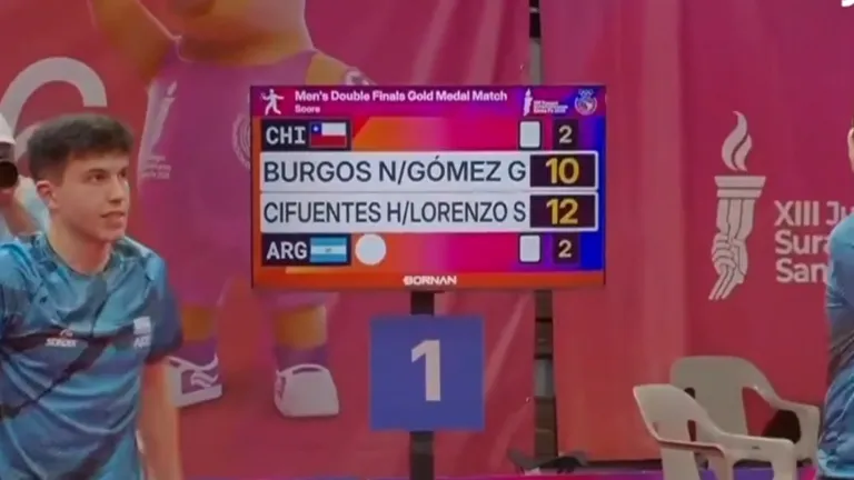 Juegos Sudamericanos: Horacio Cifuentes ganó la medalla de oro en tenis de mesa