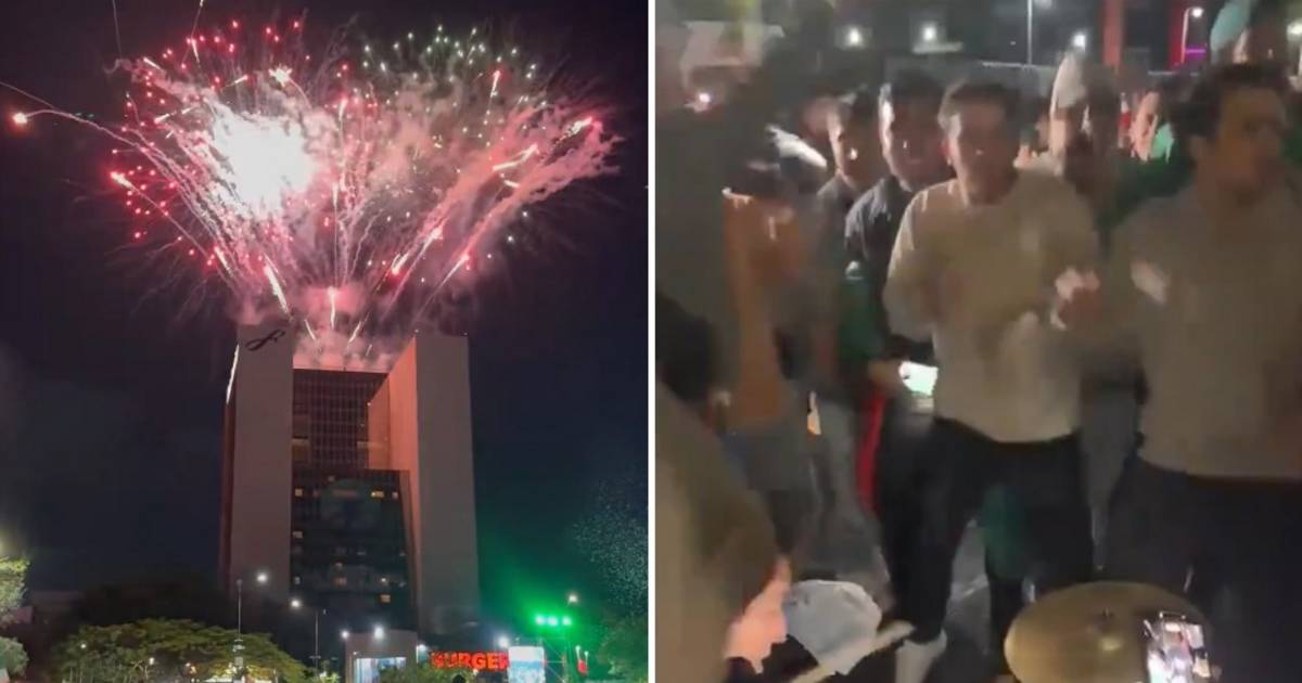 Mexicanos causaron disturbios en las afueras del hotel de la selección de Ecuador: el…