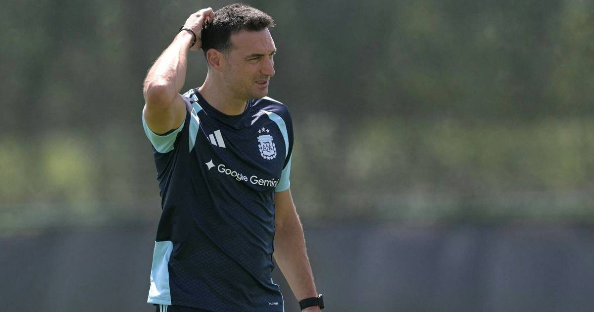 Scaloni cambió el plan para enfrentar a Cabo Verde: dudas y 6 jugadores para 3 puestos