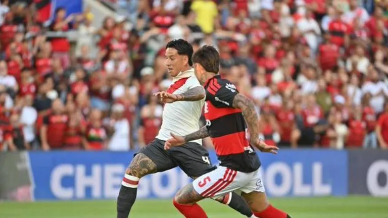 River igualó 2 a 2 con Flamengo en un amistoso