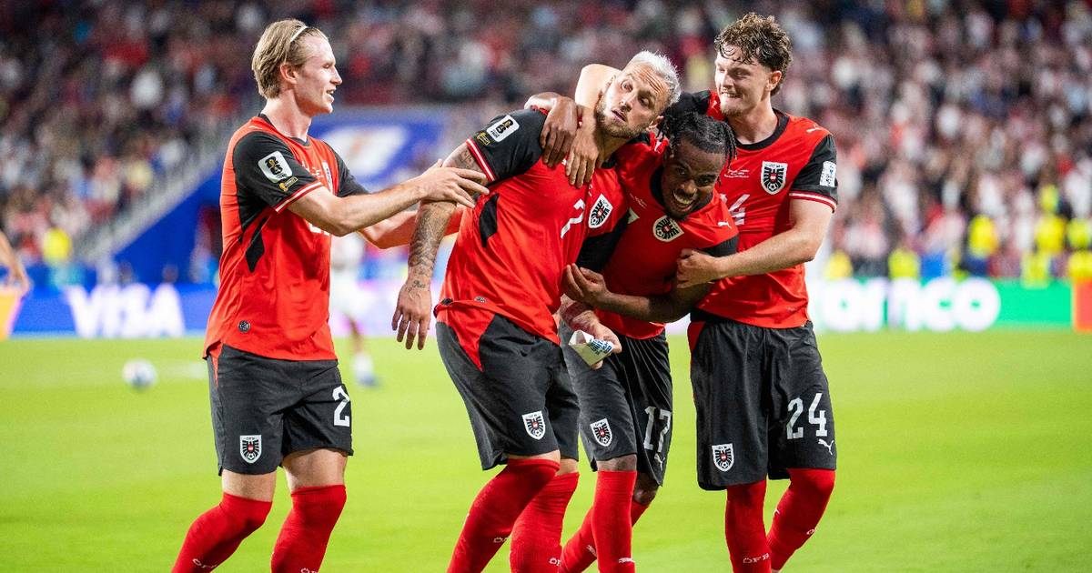 Austria, próximo rival de Argentina, venció a Jordania por 3 a 1