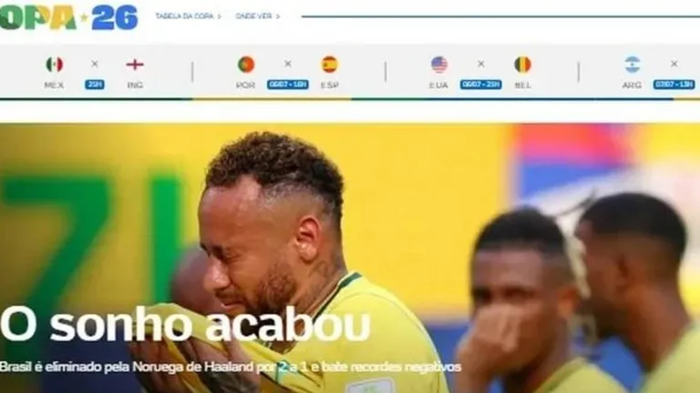 La prensa brasileña destrozó a su selección: "Fracaso histórico"