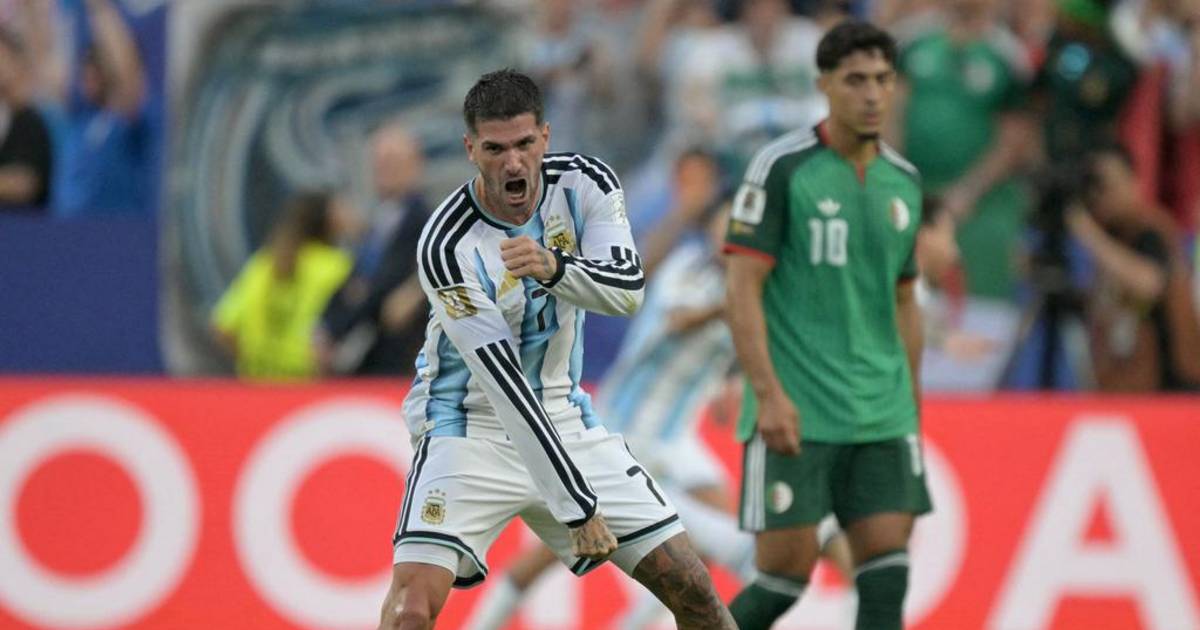 De Paul, el gran socio de Messi en cancha