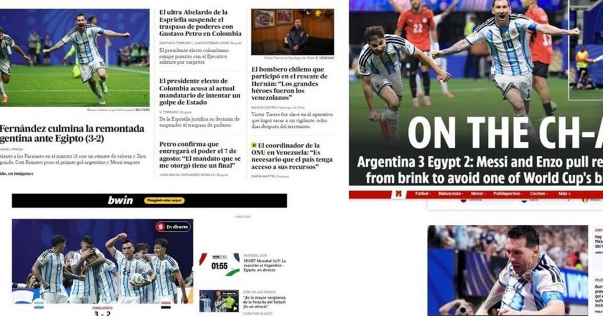 "Dios ha resucitado" y "remontada faraónica": los…