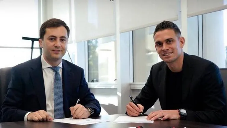 Santos Borré se sumó a los trabajos en River